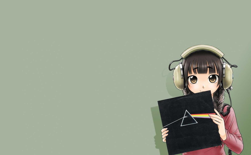 绝美平克·弗洛伊德主题壁纸合集 动漫耳机少女 太空月球元素