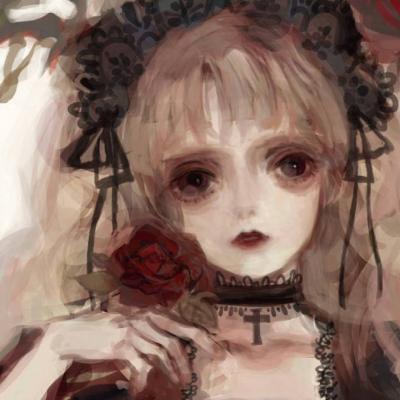 又丧又酷的动漫女生头像！16张高清质感图直接存