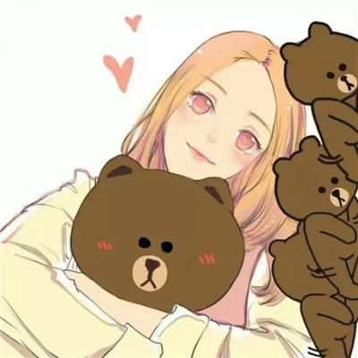 12张超好看的彩色手绘女生头像 唯美彩绘风格直接存