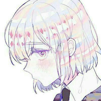 14张大眼呆萌动漫女生头像 软萌可爱超治愈