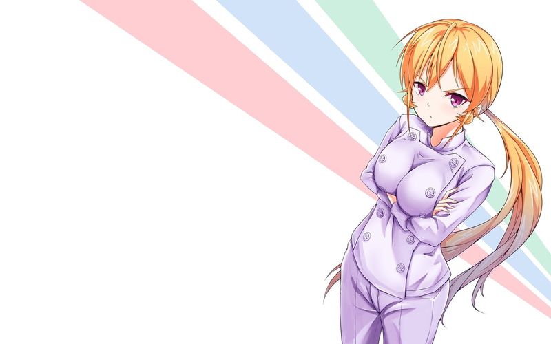《食戟之灵》薙切绘里奈高清壁纸合集 1080P画质