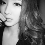 24张女生非主流黑白头像图合集