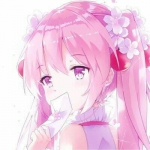 粉色控集合！18张软萌粉色系女生动漫头像分享