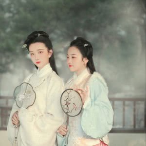 古风闺蜜头像合集！5组超好看的双人古风姐妹头像