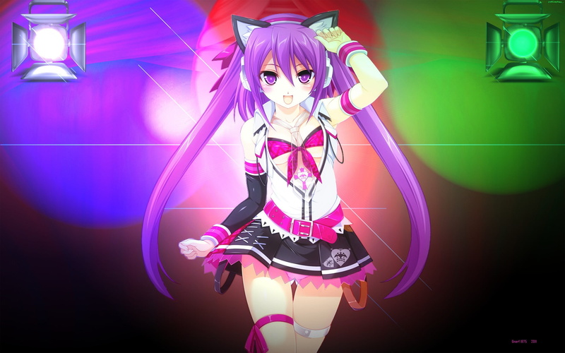 动漫少女水白赛莉卡壁纸分享