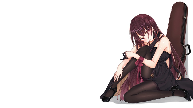红眸长发少女壁纸合集