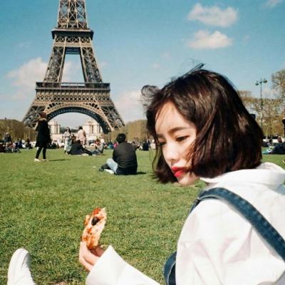 18张高清小清新短发女生头像合集