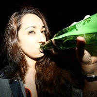 女生抽烟喝酒颓废风格头像合集 共21张