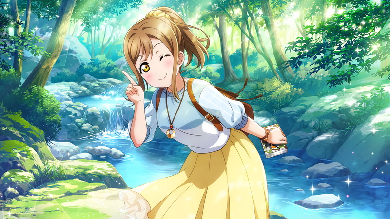 LoveLive!Sunshine!!高清壁纸合集 1080P金发少女森林场景