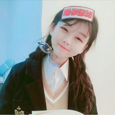 36张超可爱萌系女生QQ头像 高清好看又软萌