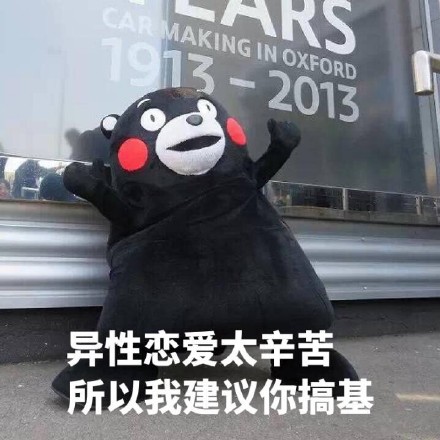 搞怪表情包合集：恋爱太麻烦？不如试试这套神转折熊本熊表情