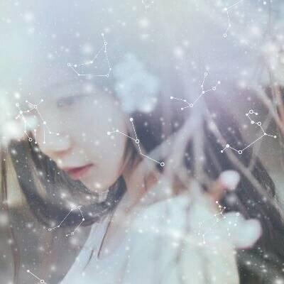 14张高清唯美星空女生头像 氛围感拉满