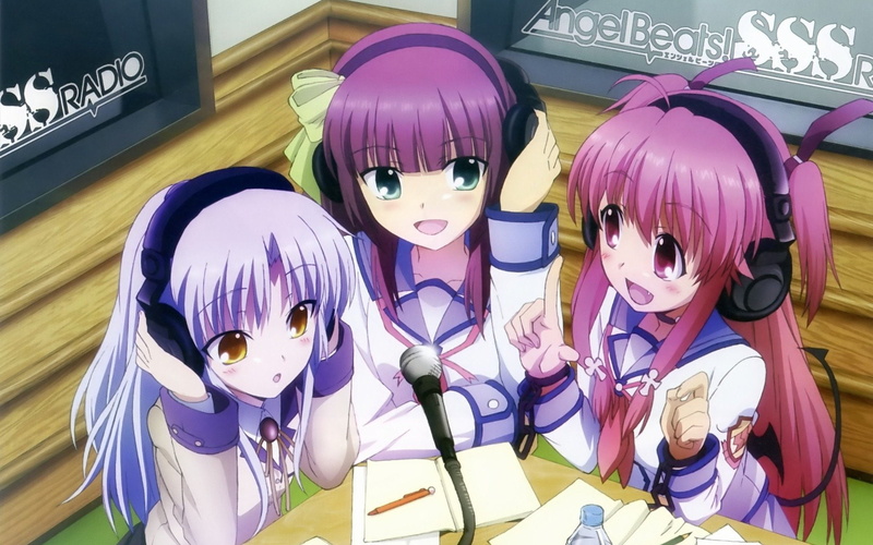 《Angel Beats!》高清壁纸合集 1080P画质 立华奏、由依等角色登场