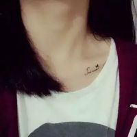 19张好看的女生部位纹身头像合集