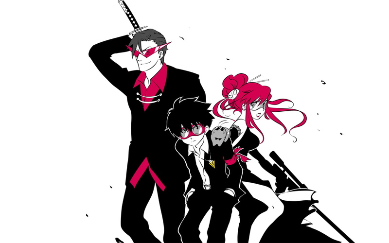 动漫黑帮角色壁纸合集