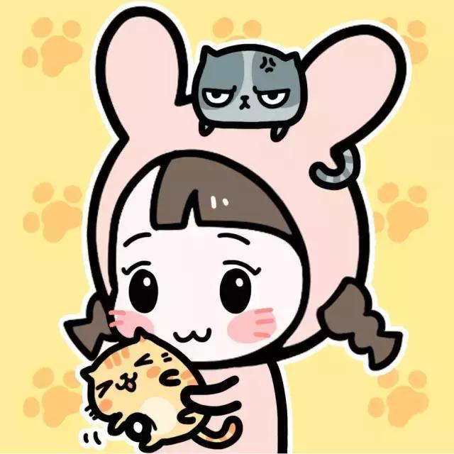 10张软萌卡通女生头像 微信头像直接用超可爱