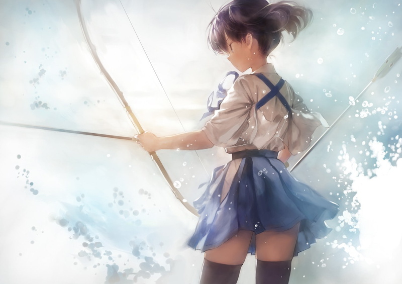 《舰娘鹿岛 复古风高清手机壁纸》