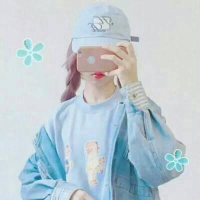 12张高清蓝色系清纯女生头像 氛围感拉满