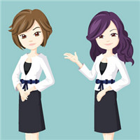 职场女生专属！14张好看的微信卡通头像合集