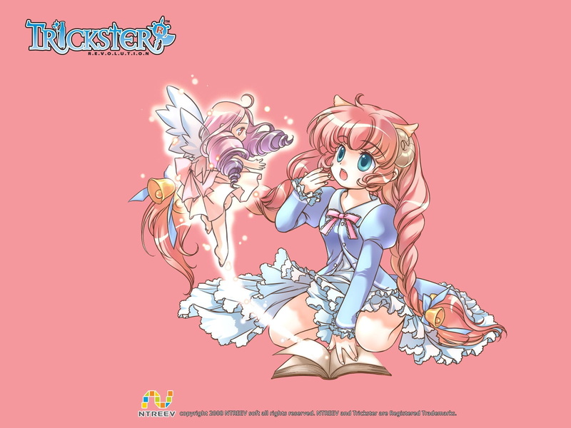 动漫风奇幻MMORPG壁纸分享  Trickster游戏高清720P壁纸来袭