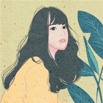 12张氛围感拉满的彩色手绘女生头像，每一张都超绝