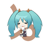 12款Q版初音未来星座头像 可爱又好磕