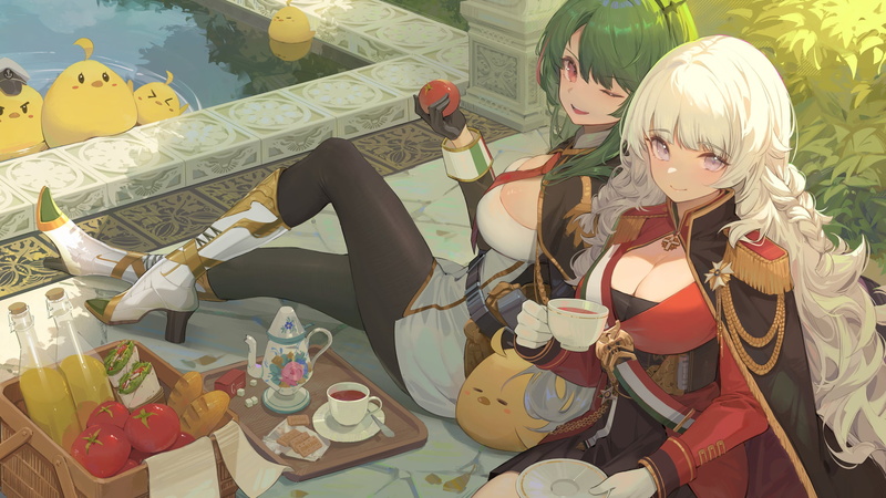 星界的纹章&星界的战旗 高清动漫少女手机壁纸 2K分辨率