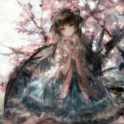 28张高清伤感风动漫女生头像 氛围感拉满