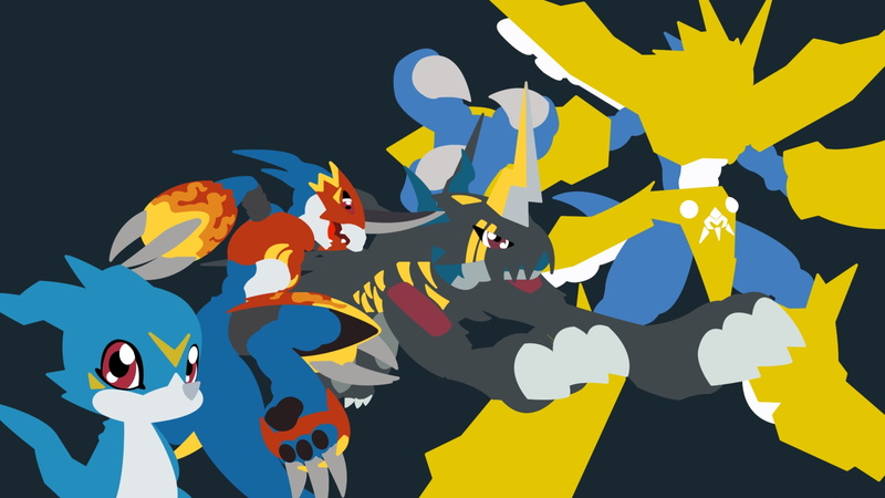 《数码宝贝高清动漫壁纸合集 1080P画质拉满》