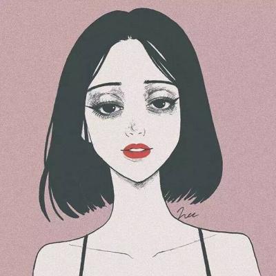 16张高清超拽霸气手绘女生头像合集