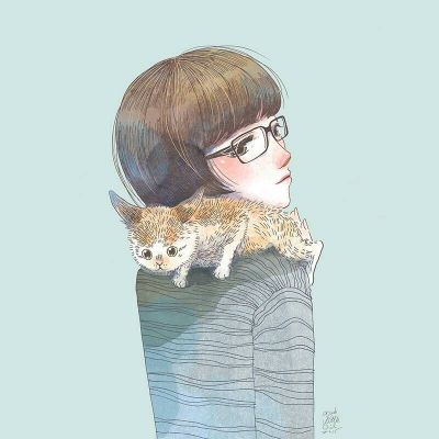 九张高清手绘女生头像 个性感拉满的自用头像合集