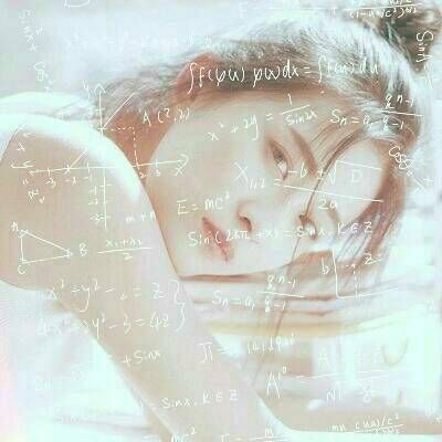 带数学公式的闺蜜头像来啦！20张高清一人一张的好看头像合集