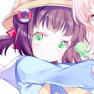 卡通可爱闺蜜头像一对两张 10张高清拆分款