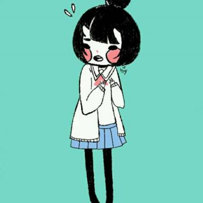 卡通闺蜜头像一对两张 36款可爱卡通系列头像合集