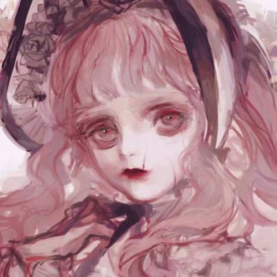 又丧又酷的动漫女生头像！16张高清质感图直接存