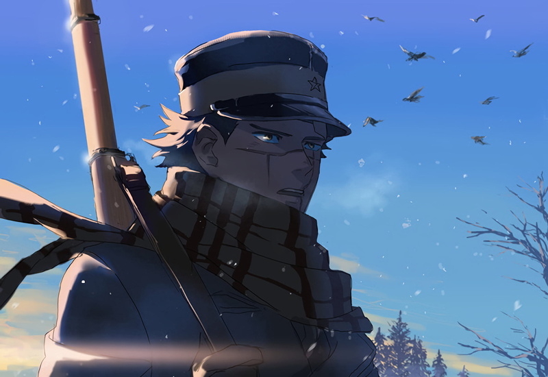 黄金神威高清壁纸！杉元佐一1080P版