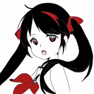 24张高清黑暗系病娇动漫女生头像 风格拉满的女头素材