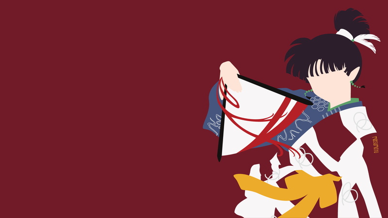 《犬夜叉》神乐1080P高清壁纸 还有戈薇、杀生丸与玲的同人图