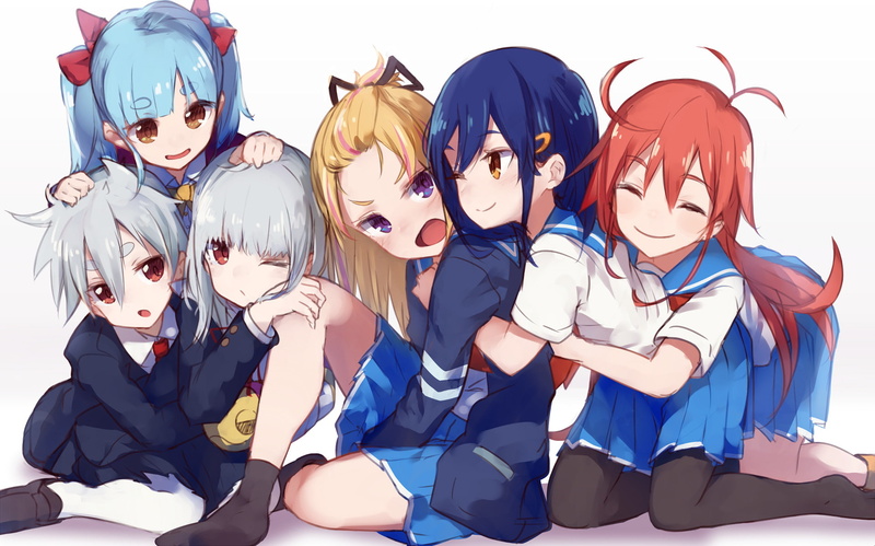 《Flip Flappers》全员高清壁纸合集 1080P画质