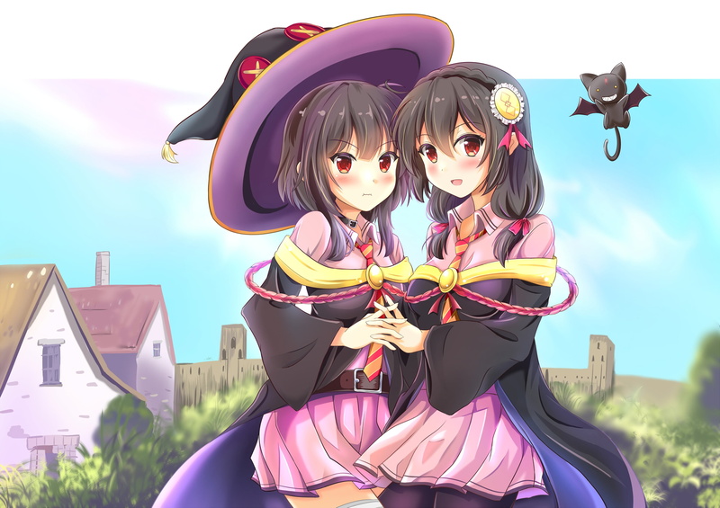 动漫女巫少女壁纸合集