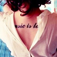 女生部位纹身头像合集！17张好看的女生身体纹身头像精选