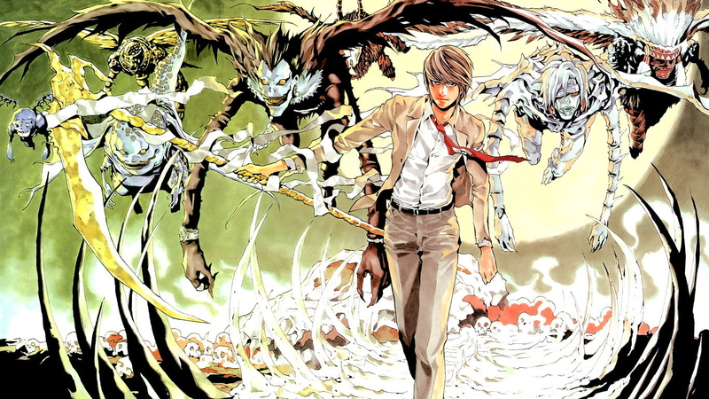 《死亡笔记》夜神月与琉克高清壁纸合集