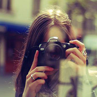 女生拿相机的QQ头像来啦！56张青春阳光款唯美头像合集