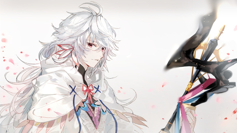 《Fate/Grand Order》同人壁纸合集 白发美男梅林笑颜登场