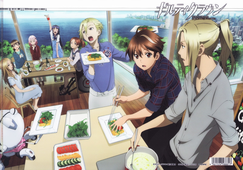 《罪恶王冠》角色高清壁纸合集！二次元少女与美食氛围感拉满