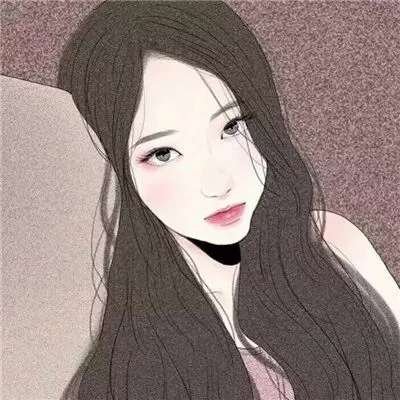 18张超绝！女生简约风手绘头像合集