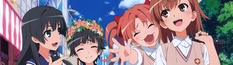 《超炮经典角色壁纸合集！御坂美琴黑子风斩冰华初春饰利佐天泪子4K高清壁纸