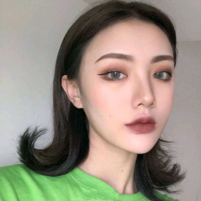 超好看的绿色系女生QQ头像 9张高清个性图分享