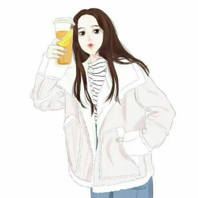 28张简约清新女生手绘头像 高清好看又有个性