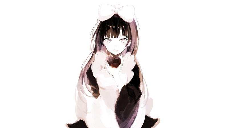 动漫少女极简风壁纸合集